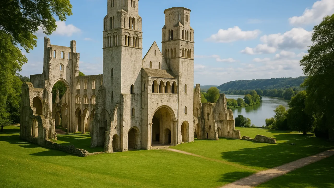 L'Abbazia di Jumièges: la più bella rovina di Francia nelle anse della Senna