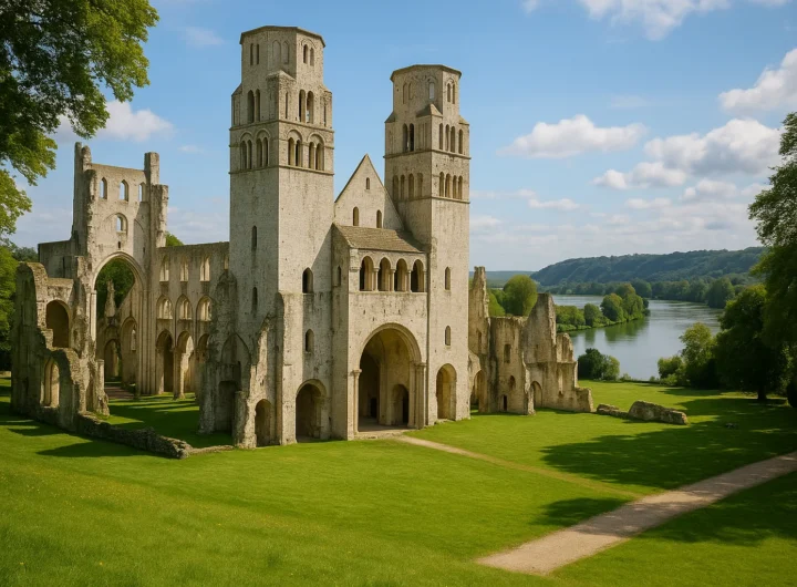 L'Abbazia di Jumièges: la più bella rovina di Francia nelle anse della Senna