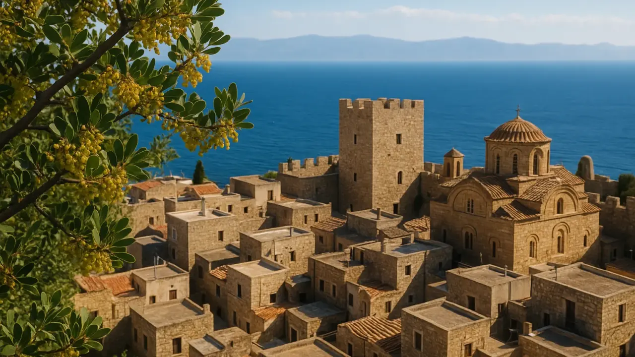 Chios, l'isola greca con anima genovese: resine preziose, borghi fortificati e memorie bizantine