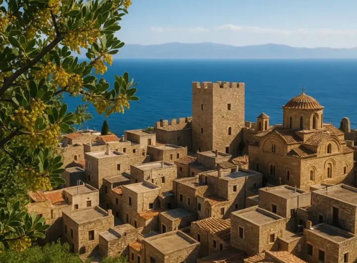 Chios, l'isola greca con anima genovese: resine preziose, borghi fortificati e memorie bizantine