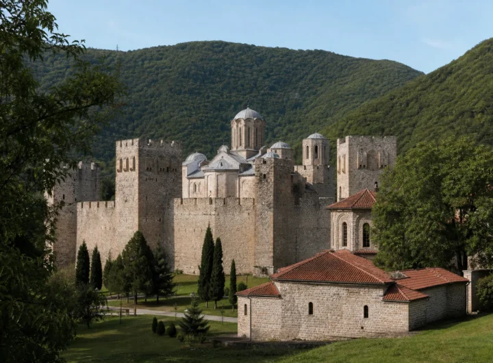 Monastero di Manasija: affreschi straordinari e storia serba tra i boschi della Valle del Resava