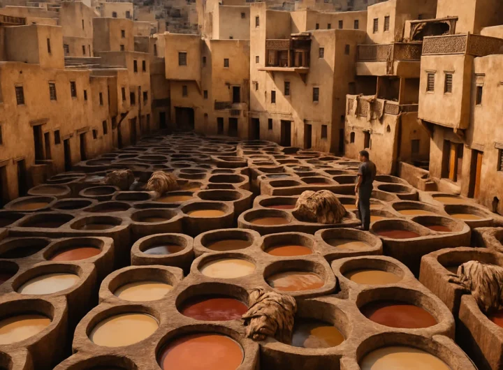 Le Concerie di Fès: il labirinto di terracotta e vasche colorate del Marocco