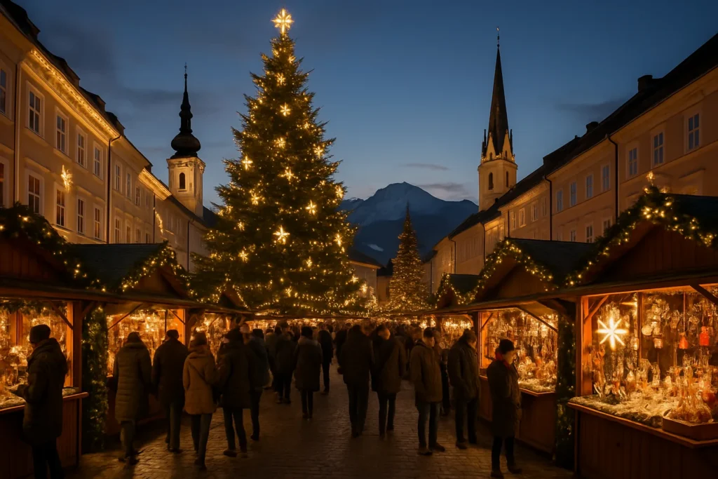Mercatini di Natale a Villach, Austria: tradizioni alpine e magia invernale sul Lago di Faak