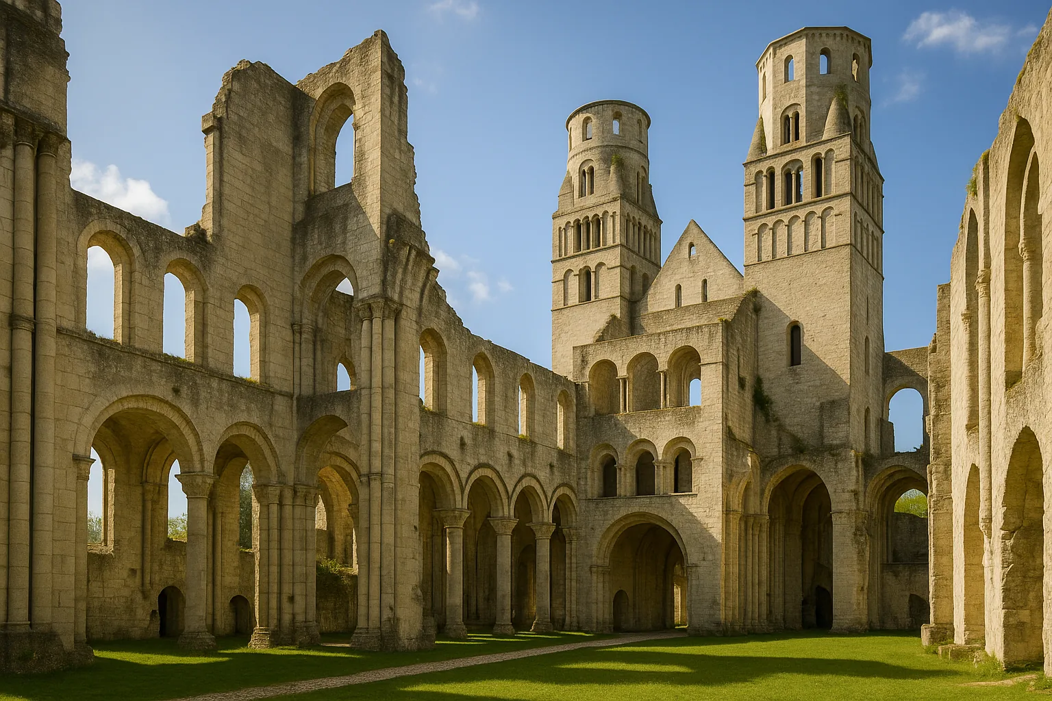 L'Abbazia di Jumièges: la più bella rovina di Francia nelle anse della Senna (2)