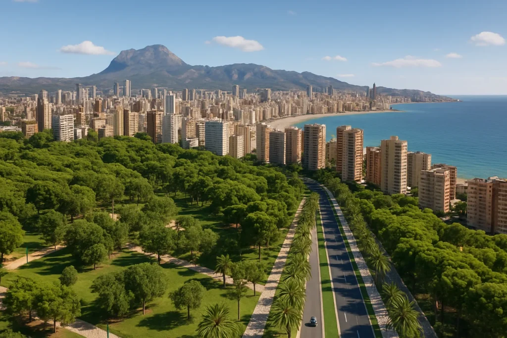 Benidorm Città Verde Europea 2028: il turismo di massa incontra la sostenibilità