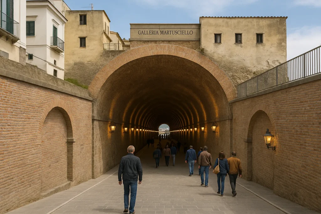 Ercolano riapre: la Galleria Martusciello ricollega la città moderna al mare antico
