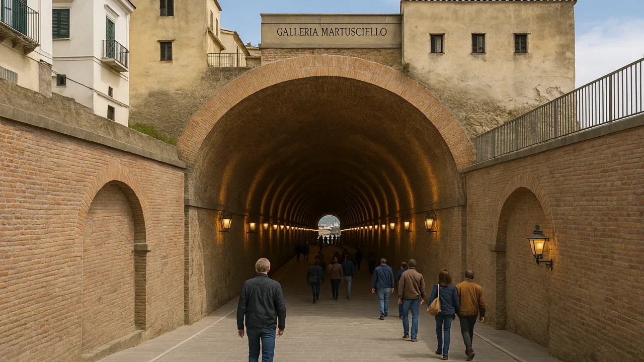 Ercolano riapre: la Galleria Martusciello ricollega la città moderna al mare antico