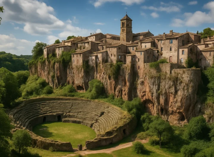 Sutri: la città etrusca della Tuscia tra anfiteatri nel tufo, miti e la strada dei pellegrini