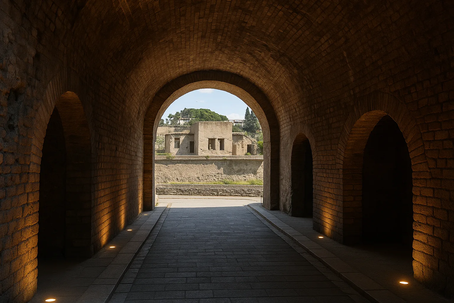 Ercolano riapre: la Galleria Martusciello ricollega la città moderna al mare antico (2)